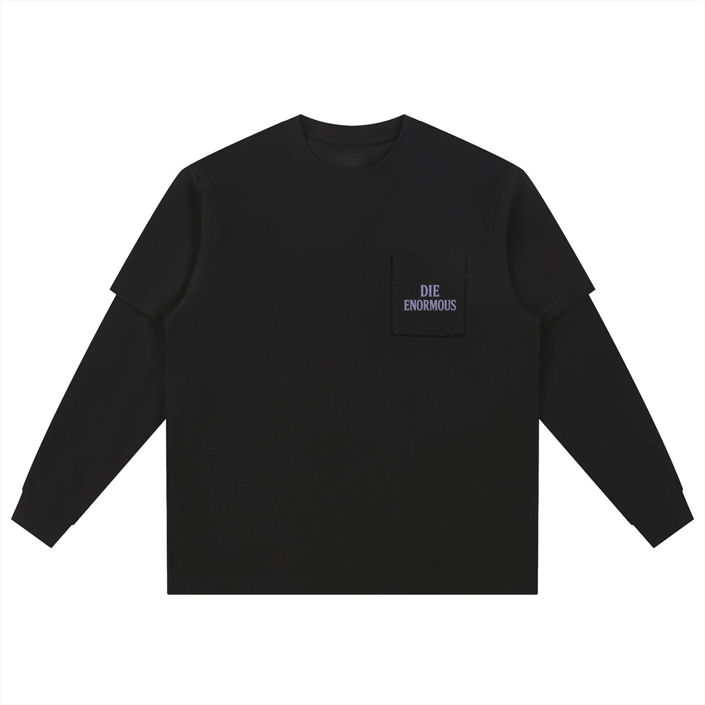 Die Enormous Layered Long Sleeve Tshirt