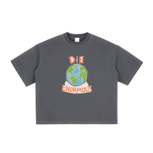 Die Enormous World Heavyweight Tshirt