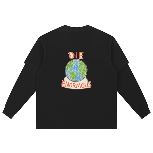 Die Enormous Layered Long Sleeve Tshirt