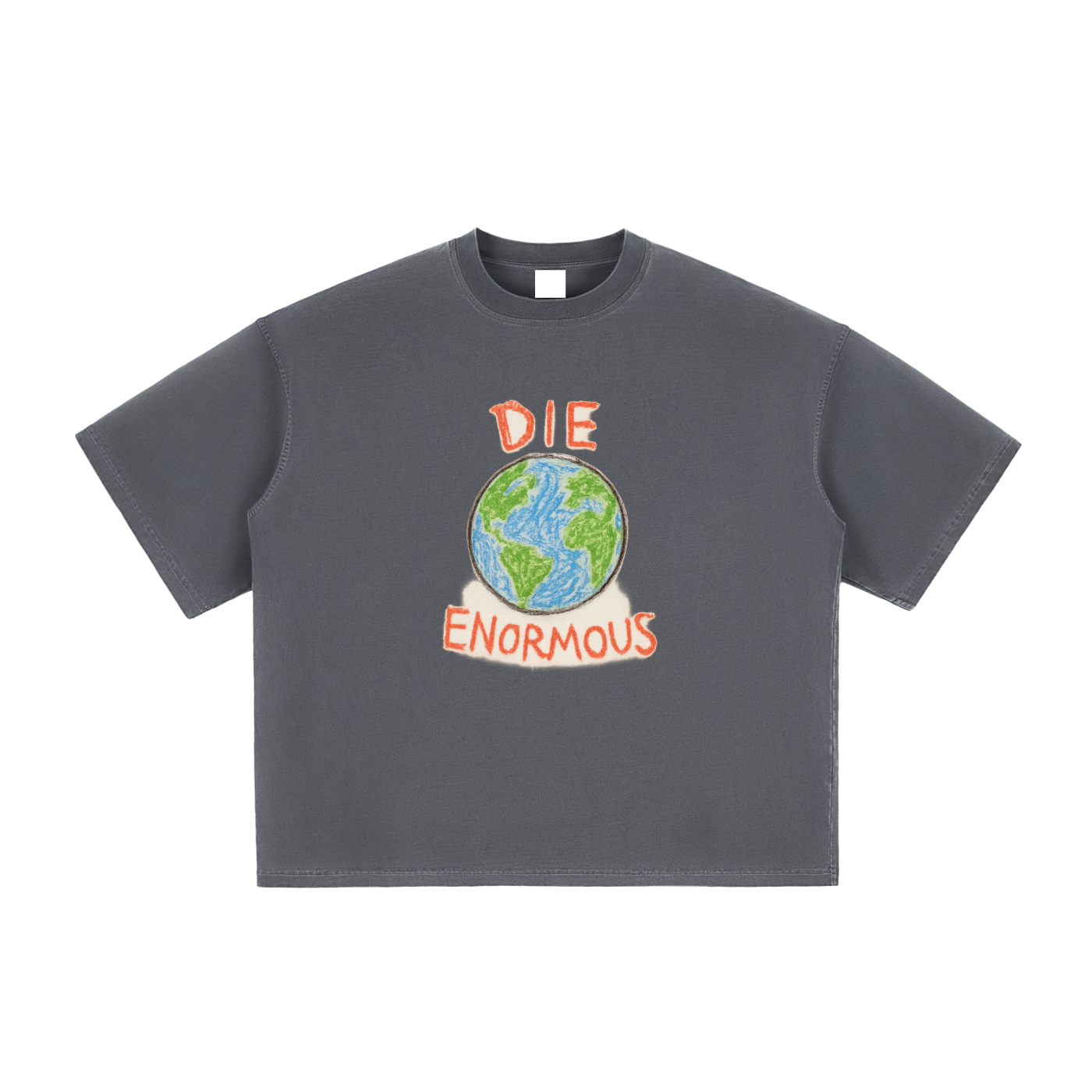 Die Enormous World Heavyweight Tshirt
